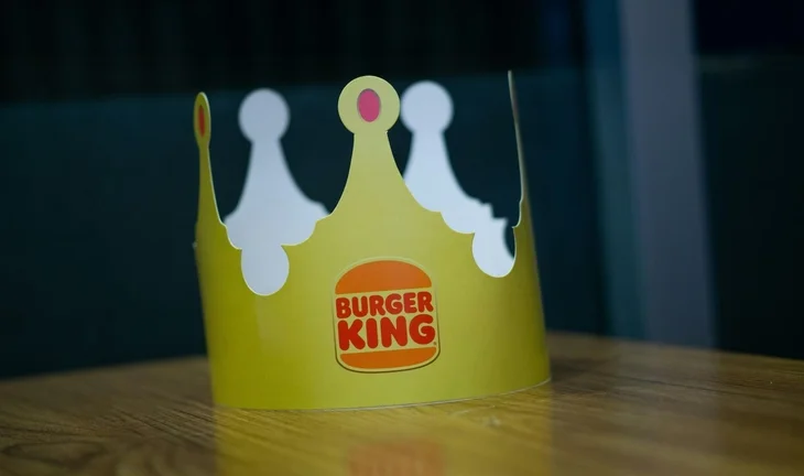 A paper crown.