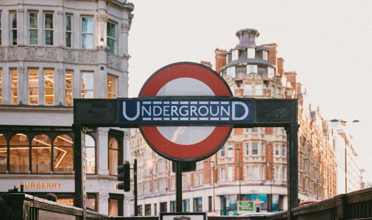 London underground sign