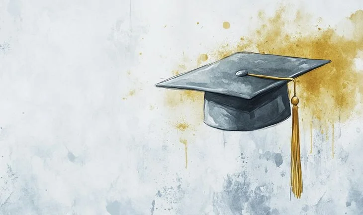 A mortar board 